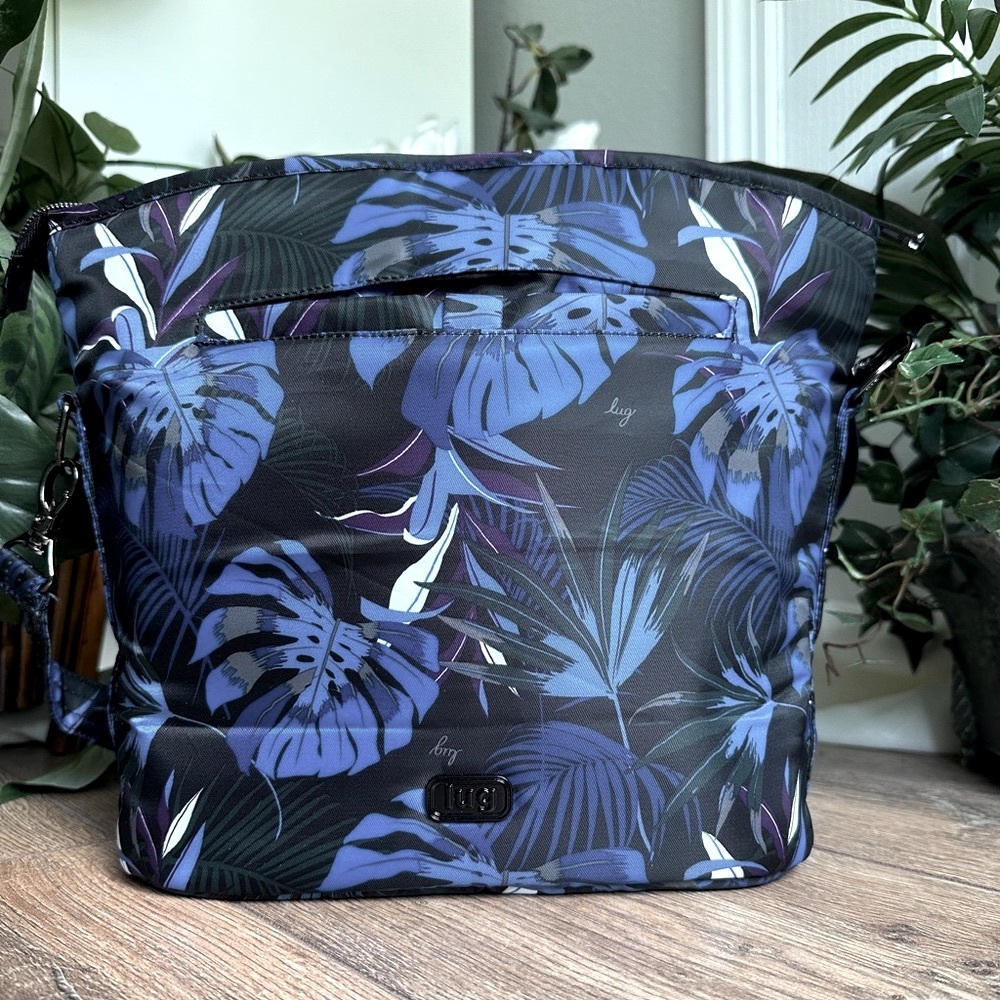 Lug 2 Pc. Bundle Blue Leaf Mambo Crossbody & Blue Leaf Adagio Crossbody Bags - Picture 3 of 16